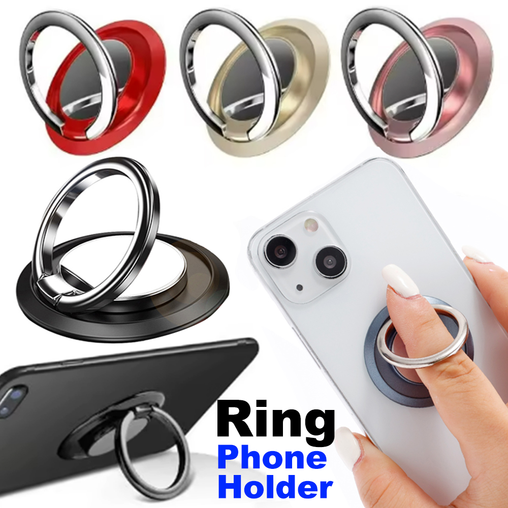 Phone Accessories Stand - Soporte de Anillo Giratorio 360° para