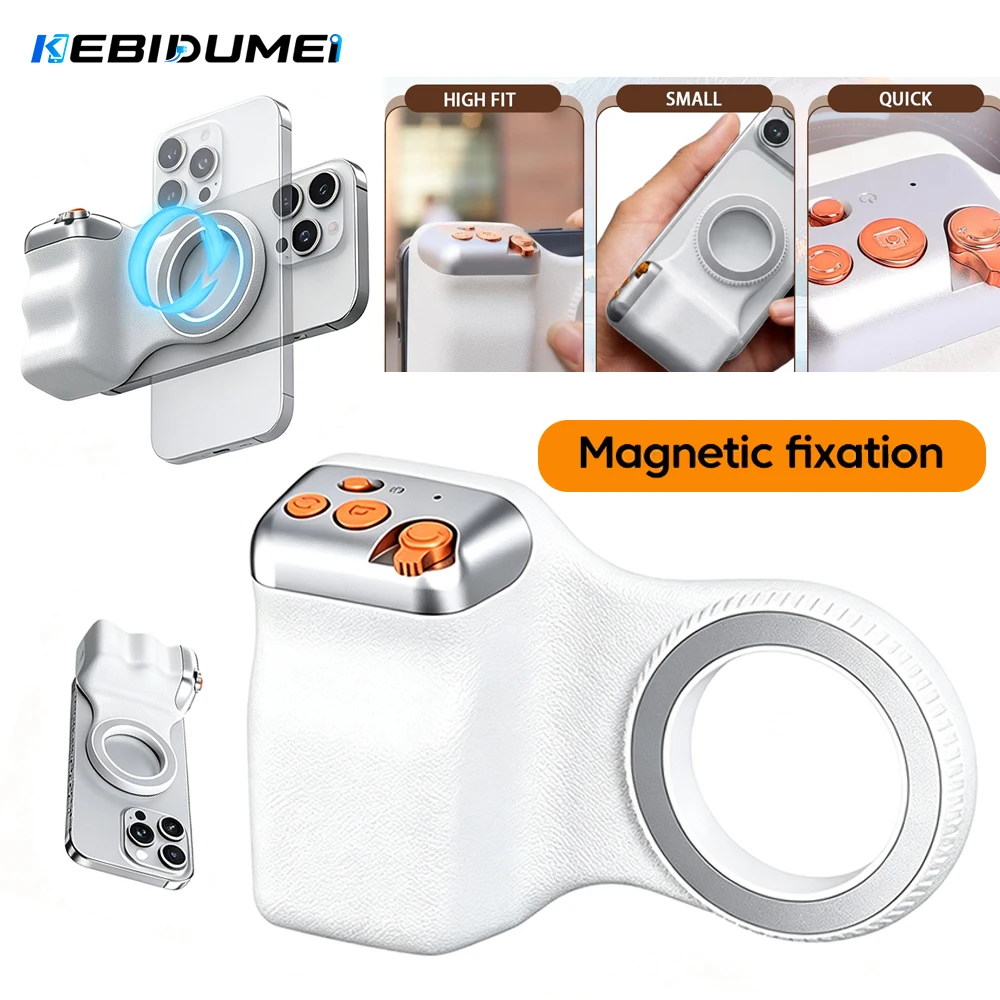Phone Accessories Video - KEBIDUMEI Empuñadura Magnética para Cámara con
