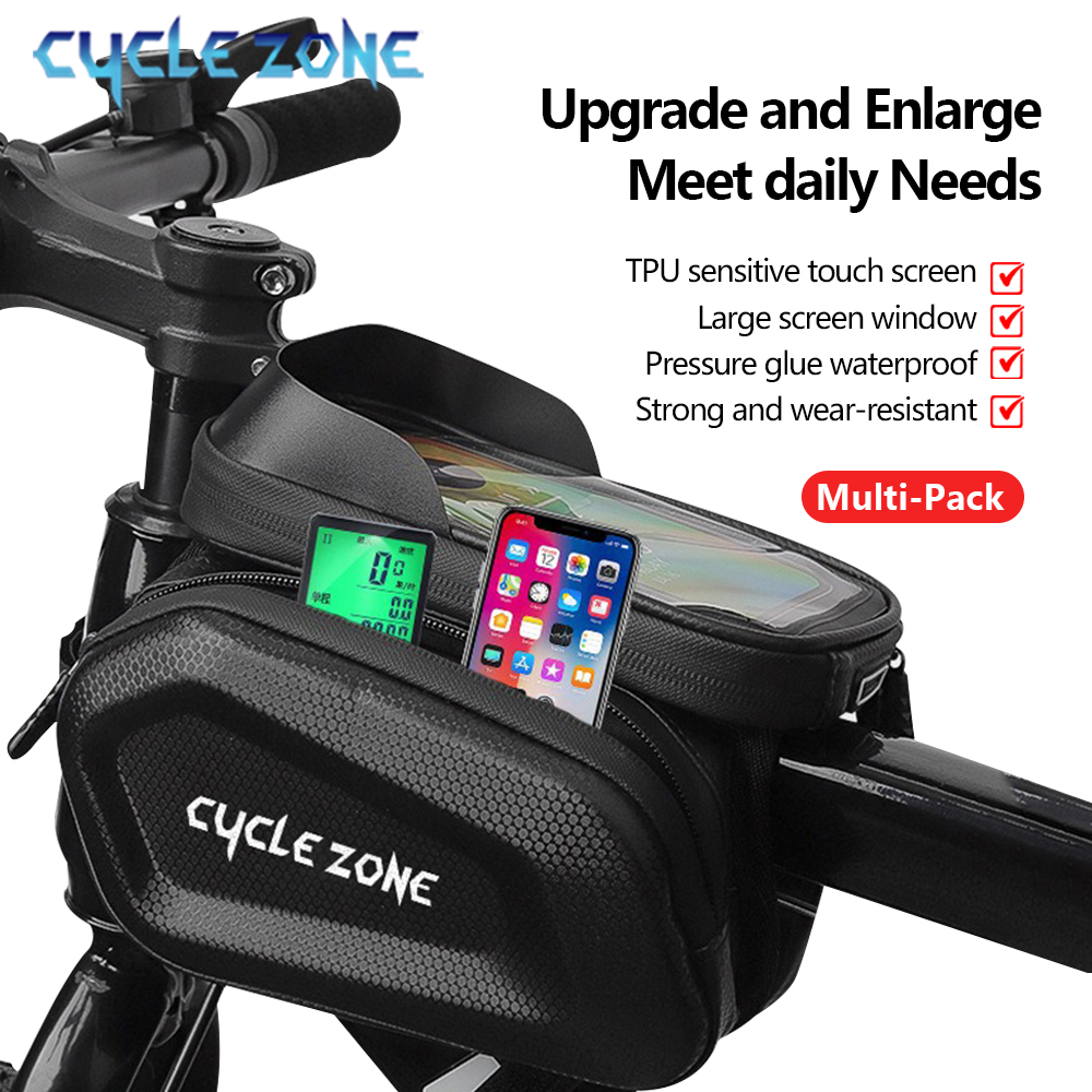 Phone Zone Accessories & Repair - Bolsas para bicicleta, bolsa para marco