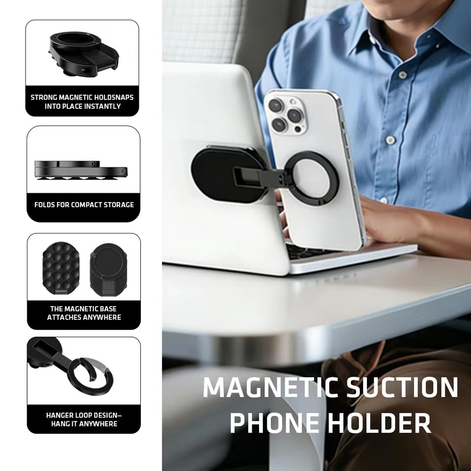 Phone Accessories And Gadget - Soporte Magnético Plegable para Teléfono MA39