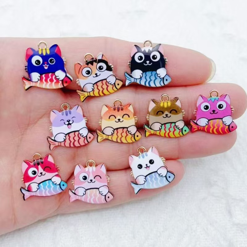 Phone Accessory - 10 piezas de colgantes de aleación