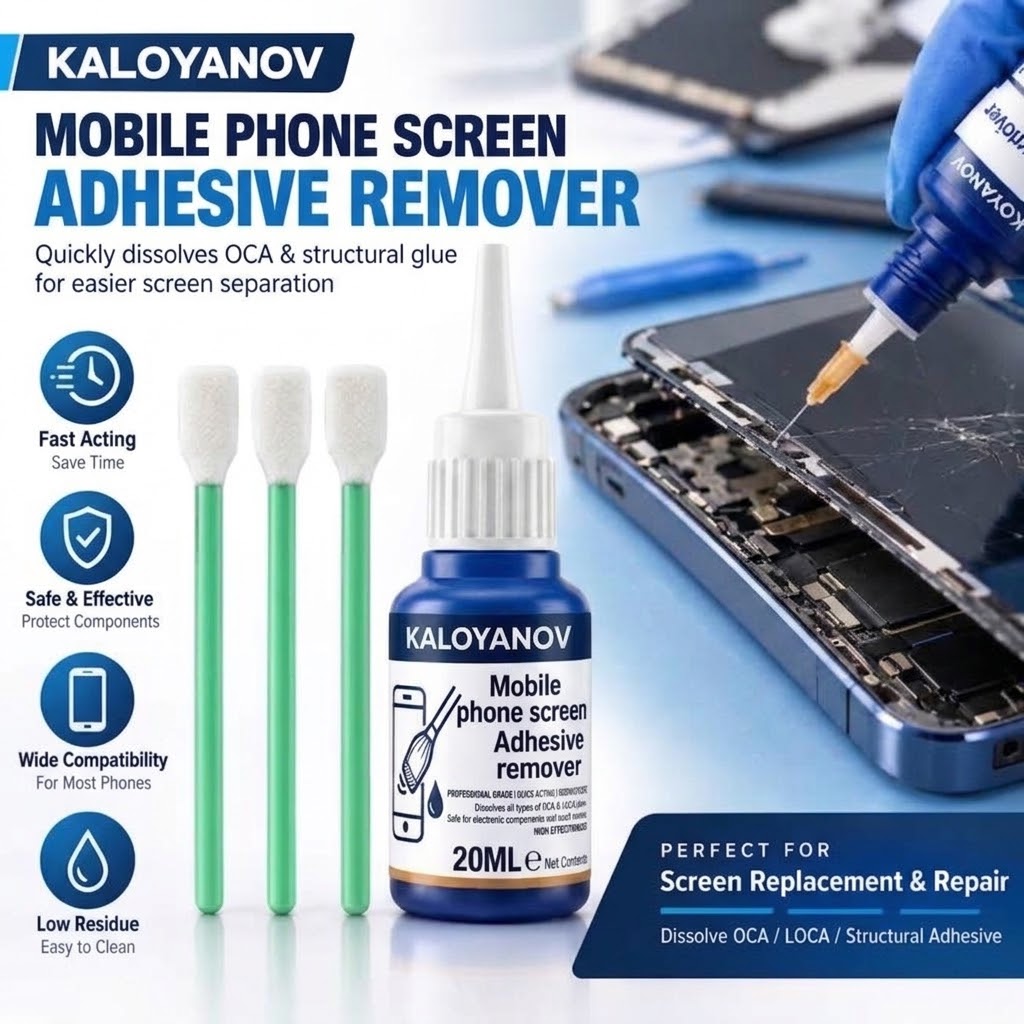 Phone Accessories Kit - Removedor de pegamento para pantallas de