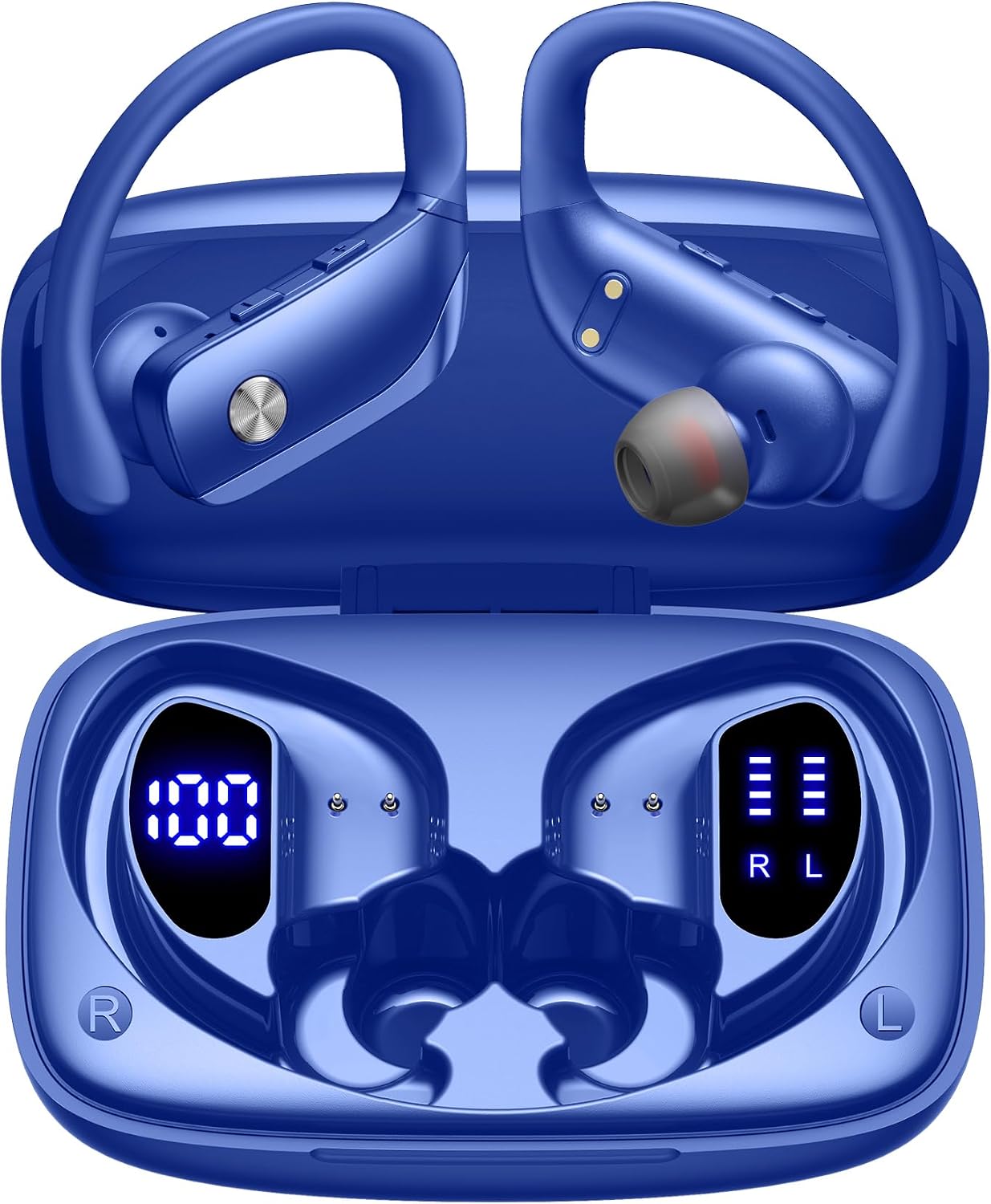 Wireless Earbuds Case - Audífonos Inalámbricos con 80 Horas de