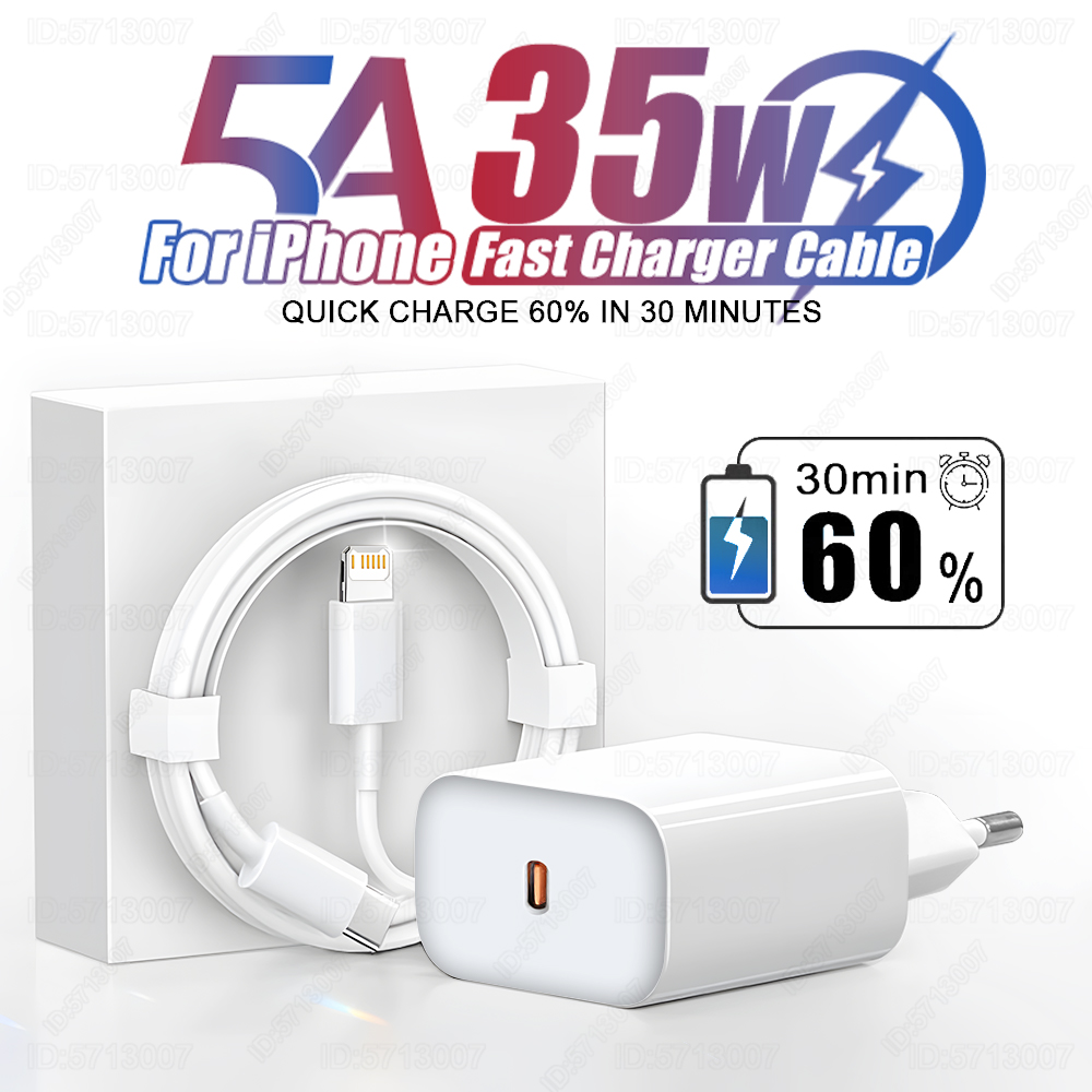 Phone Accessories Online - 35W para iPhone cargador USB tipo
