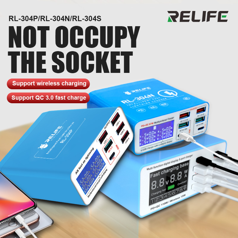 RELIFE RL-304P RL-304N RL-304S - Phone Accessories Vivo reseña y precio