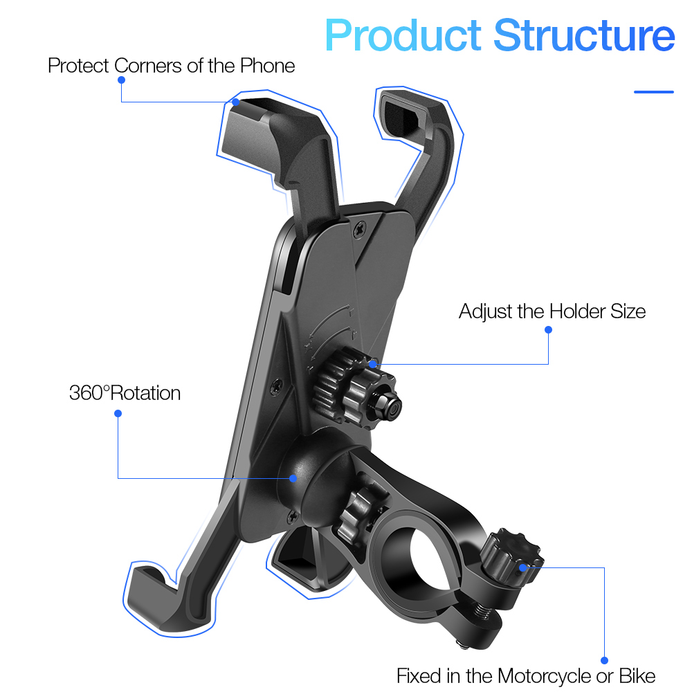 360 °   Soporte ajustable para - Phone Zone Accessories & Repair reseña y precio