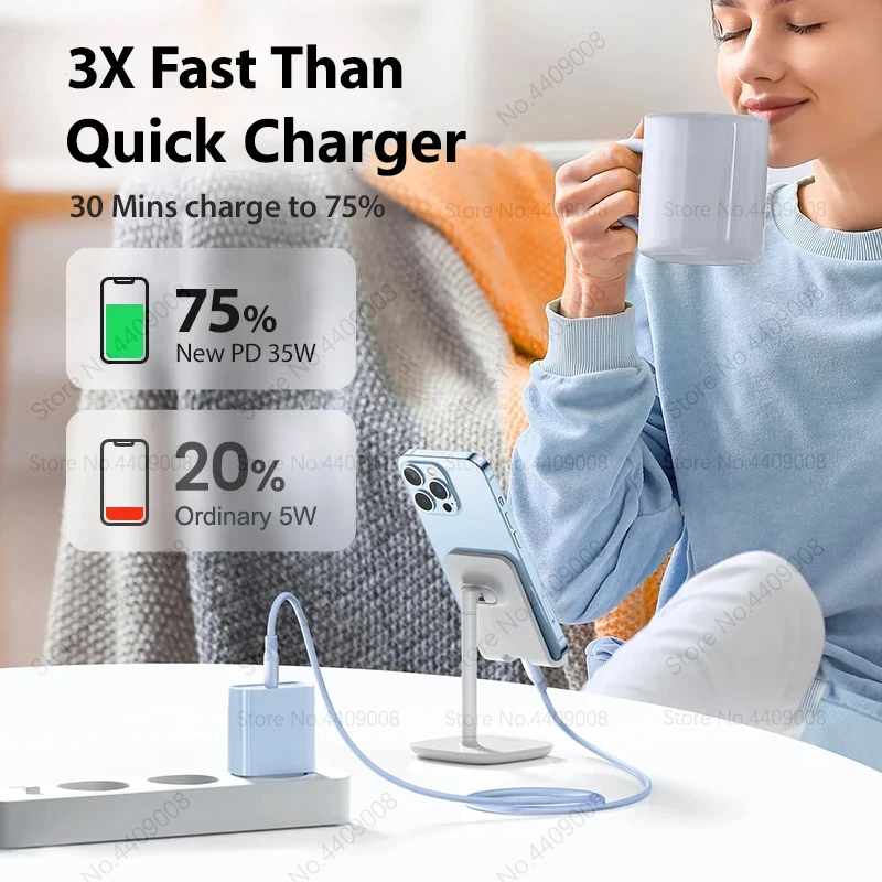 Cargador Rápido Original de 35 - Phone Accessories Online reseña y precio
