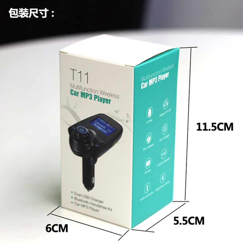 Reproductor MP3 para coche T11 - Phone Accessories Kit reseña y precio