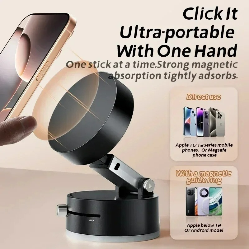 Soporte de vacío magnético de  - Phone Accessory reseña y precio
