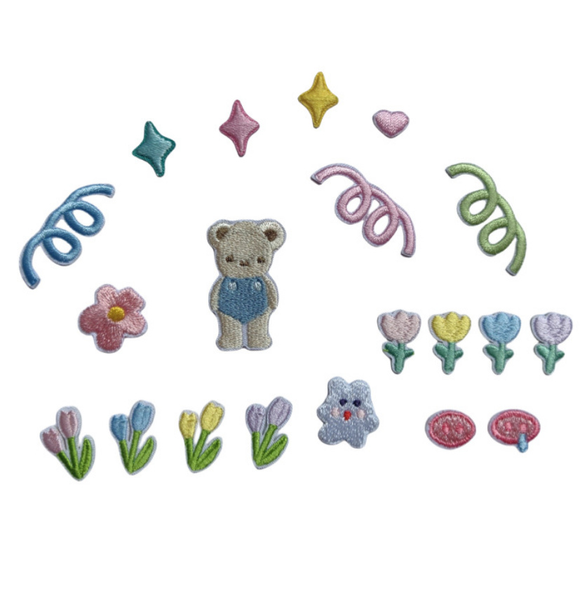 10 Parches Bordados de Flores  - Phone Accessories Pictures reseña y precio
