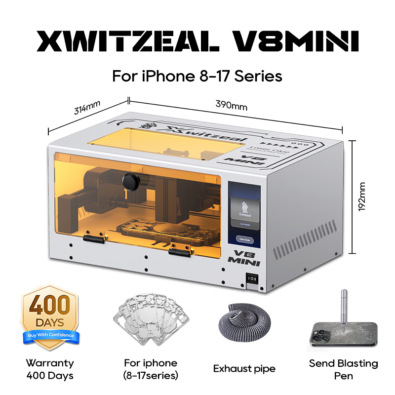 Xwitzeal ®   Máquina Láser V8  - Phone Accessories Kit reseña y precio