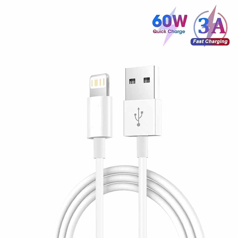 Cable USB A A a Lightning 3A p - Phone Accessories Online reseña y precio