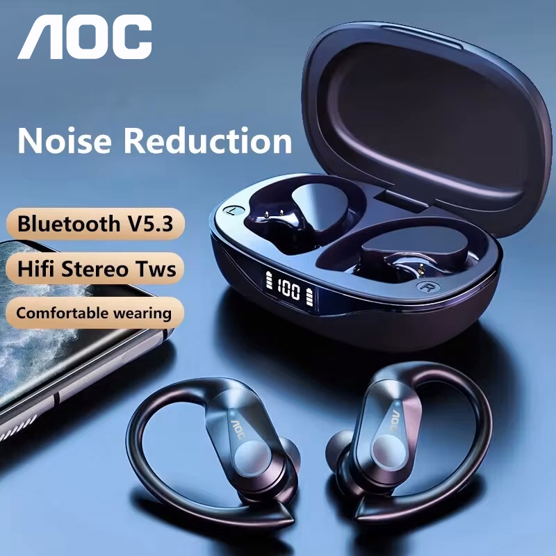 Choice AOC Auriculares deporti - Wireless Earbuds Case reseña y precio