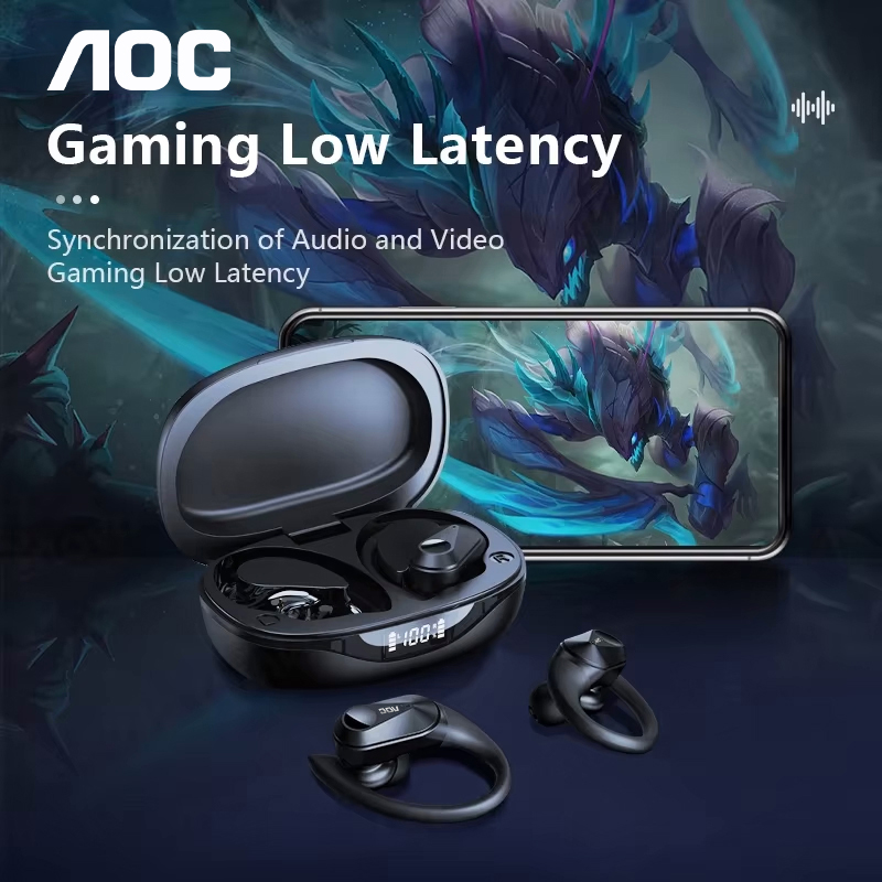 Choice AOC Auriculares deporti - Wireless Earbuds Case reseña y precio