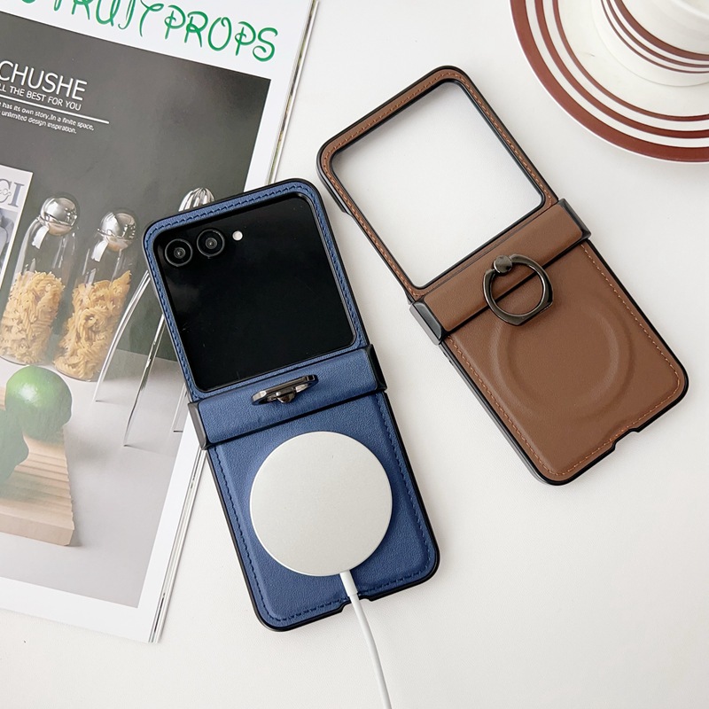 Funda de Cuero con Anillo Gira - Phone Accessories Ring Holder reseña y precio