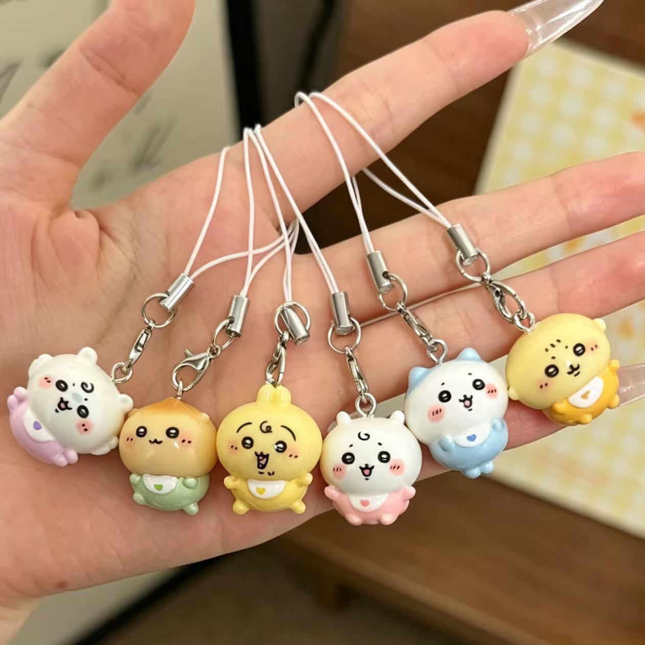 Colgante de Resina Kawaii Pequ - Phone Accessories Baby reseña y precio