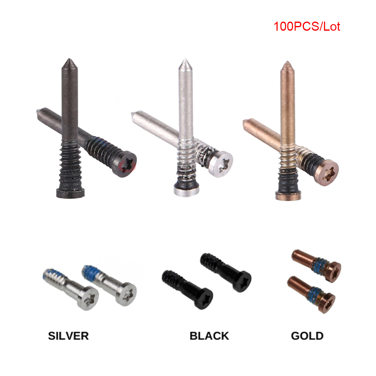 100 tornillos Pentalobe inferi - Phone Accessories Online reseña y precio