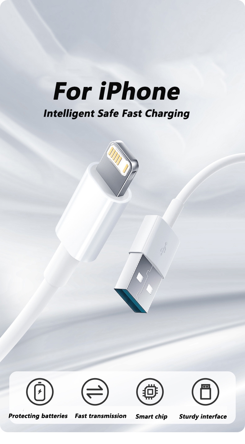 Cable USB de 35W para iPhone 1 - Phone Accessories Online reseña y precio